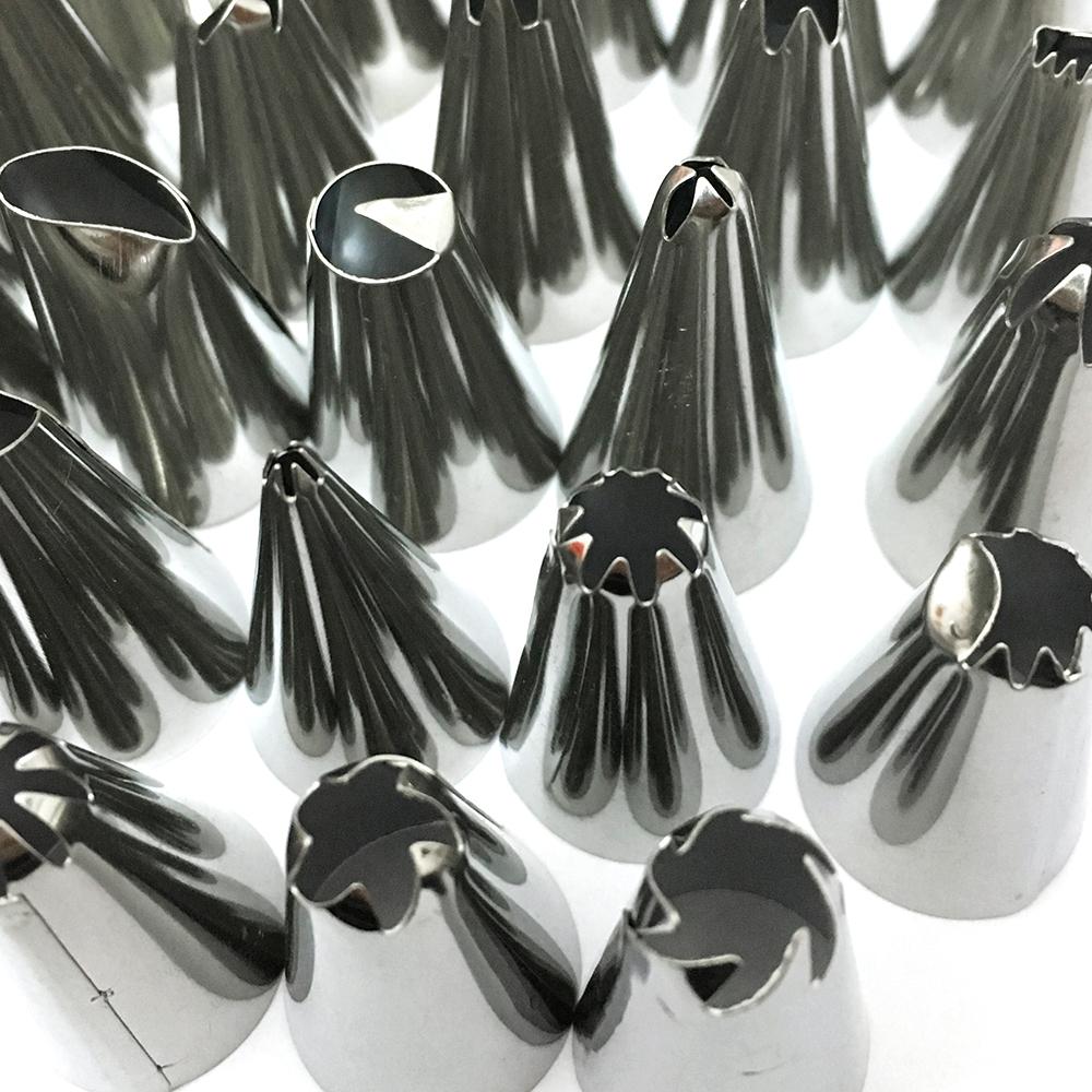 Stainless Steel Cake Decorating Supplies Cake Turntable 10PCS/Set DIY Cream Tools