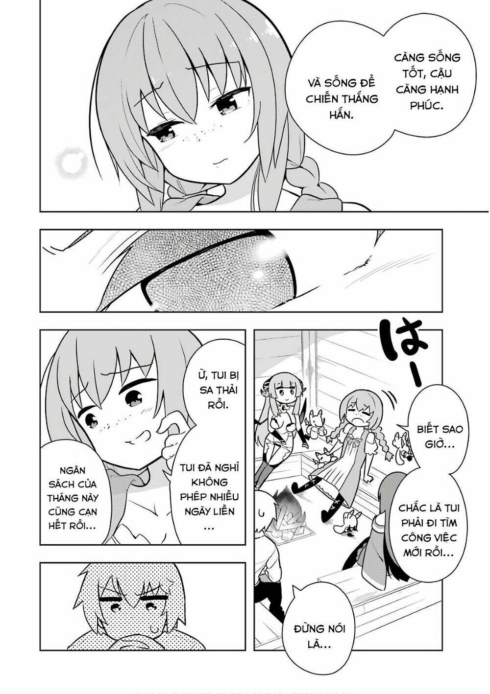 wakamono no kuro mahou hanare ga shinkoku desu ga, shuushoku shite mitara taiguu iishi chapter 4 18