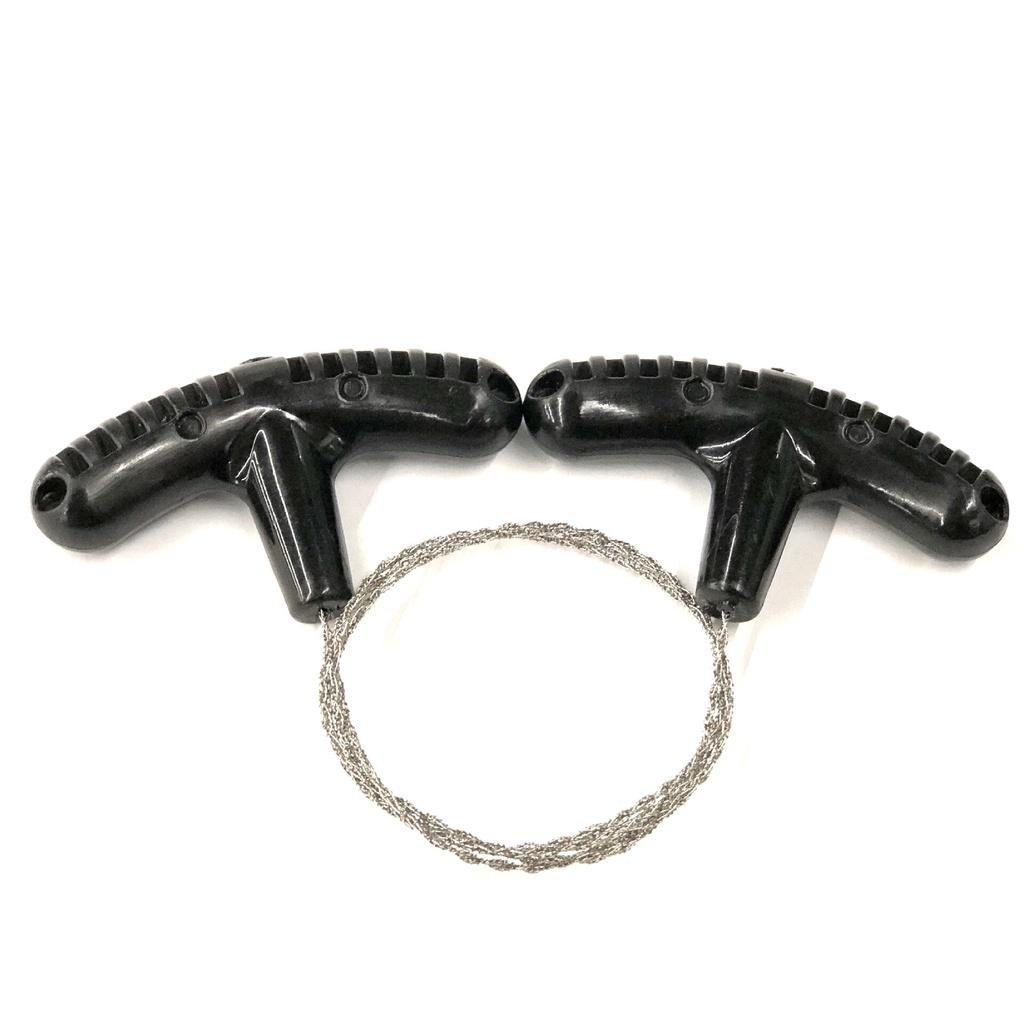 Field Survival Manual Wire Rope Chain Saw Practical Portable Emergency Equipment Survival Wire Saw Outdoor Camping Hiking