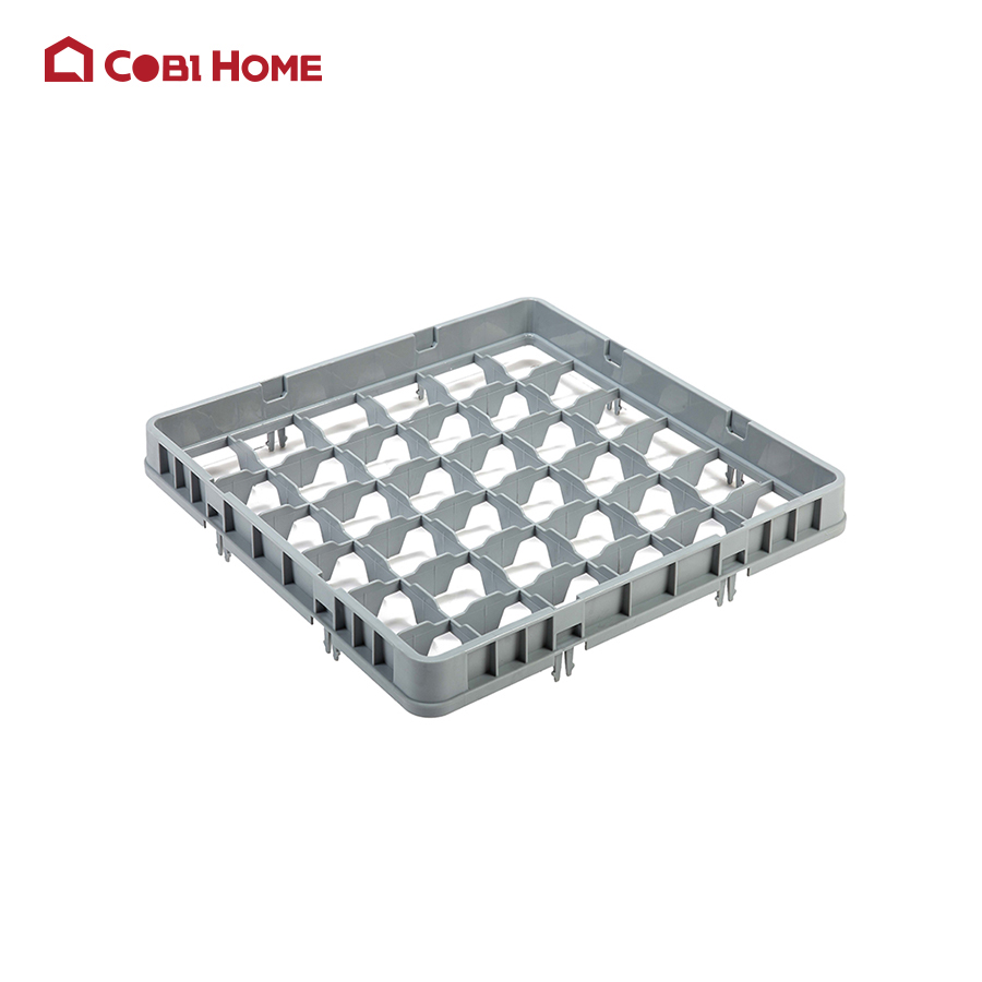 Giá để ly thấp bằng nhựa 36 ngăn HORECA JD mã JD-36E2