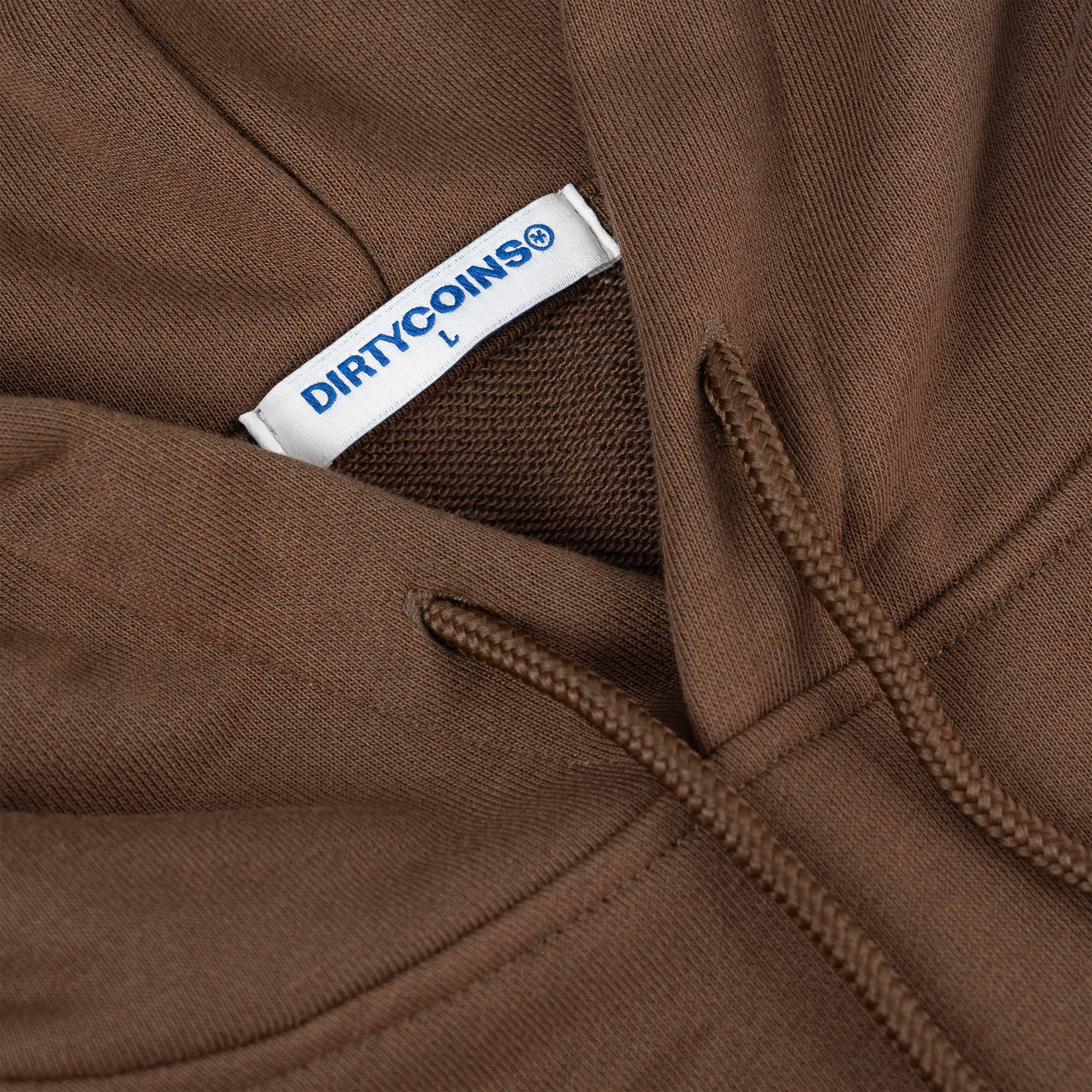 Áo Khoác DirtyCoins Y Patch Hoodie - Brown