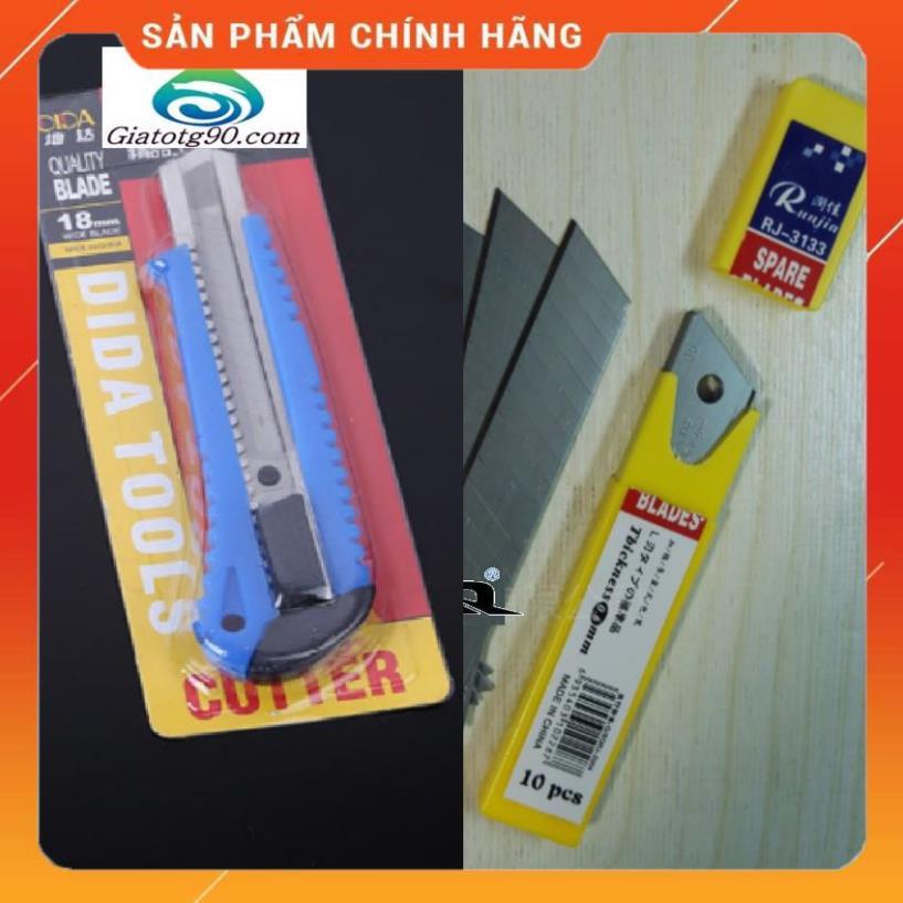 Bộ 10 Lưỡi Dao Trổ 10x1.8cm HQ 206291