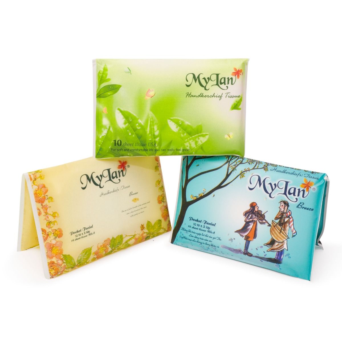 Giấy Ví Đôi MyLan 3 Lớp
