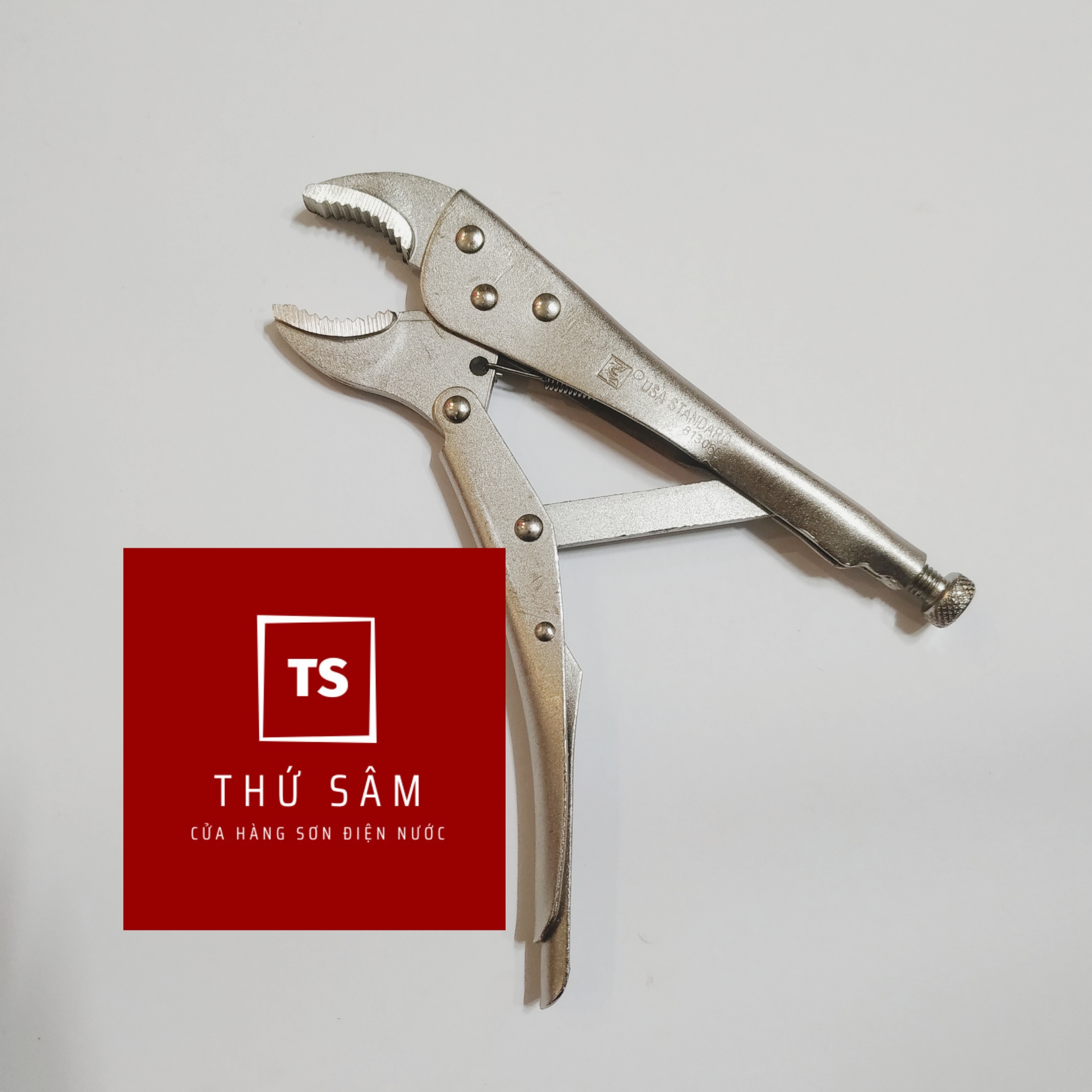 Kềm Bấm Chết 10" kẹp giữ vặn chi tiết