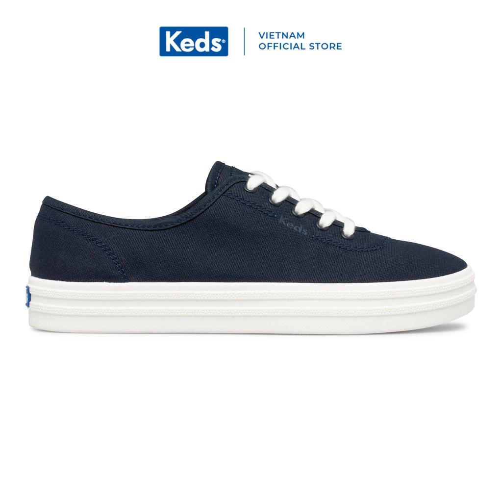 Giày Keds Nữ- Breezie Canvas Navy- KD065862WF