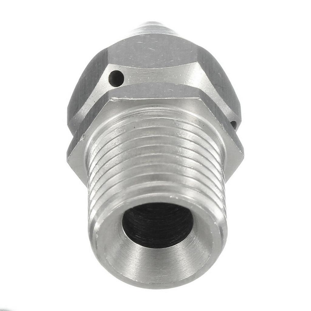 2x Stainless Steel Spray Nozzle Heads Cleaning Water Connector Water Jet Sprayers For Pressure Washer 1/4 ''