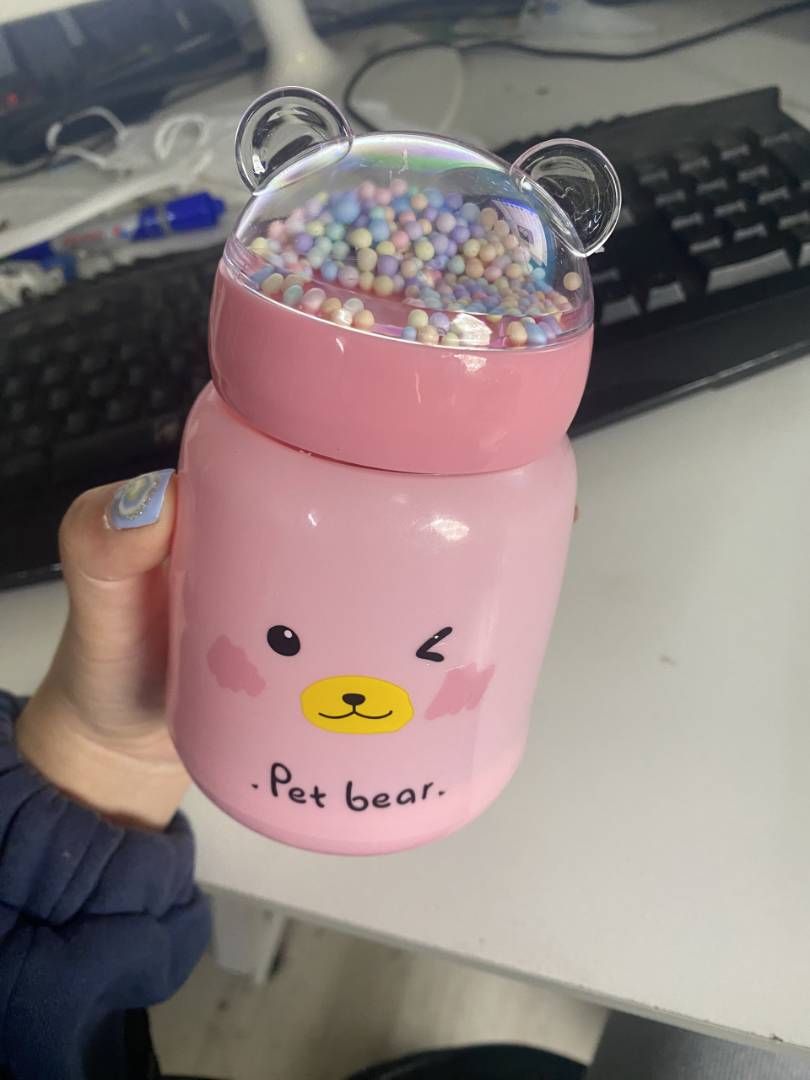 Bình nước mèo về siêu xinh 380ml