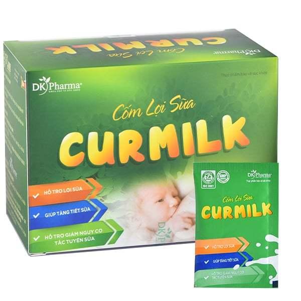 Cốm lợi sữa Curmilk dành cho Mẹ Bỉm (Hộp 10 gói)