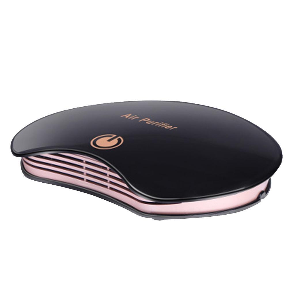 Black Car Air Purifier, Portable & Quiet Air Cleaner, Eliminates Dust, Smoke, Mold, Germs, Odor Cleaner, for Car