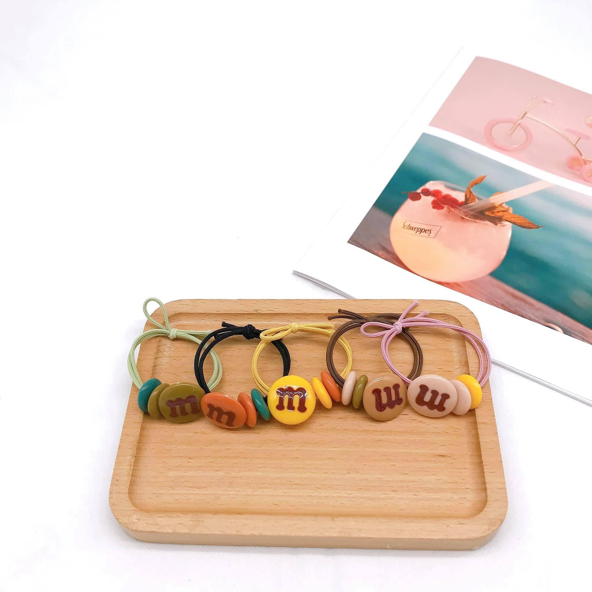 Dây cột tóc dễ thương nhiều màu sắc - Sara Accessories
