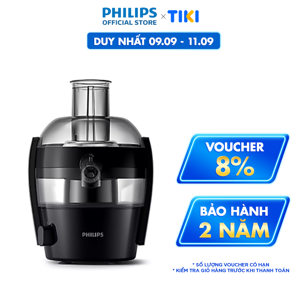 Máy ép trái cây Philips HR1832/00 - Hàng Chính Hãng