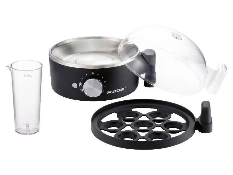 Máy luộc trứng Silvercrest 450W (đen, trắng) Hàng chính hãng