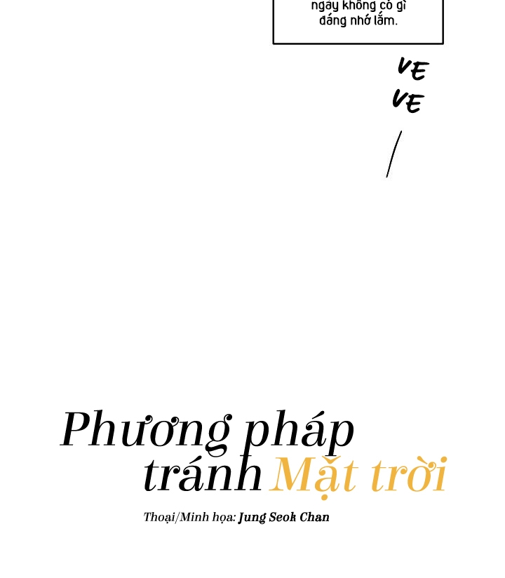 phương pháp tránh mặt trời chapter 1 25