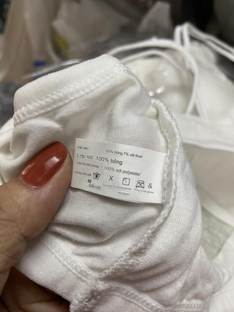 Áo lót nữ, áo lót học sinh 2 dây cotton mút liền 1370