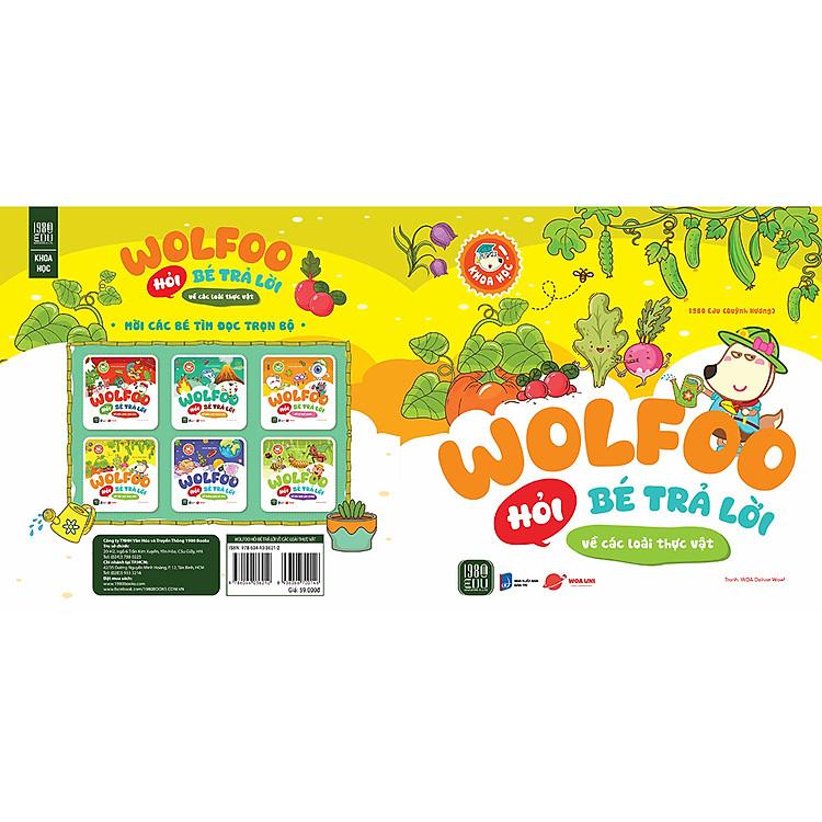 Sách WOLFOO HỎI BÉ TRẢ LỜI VỀ
