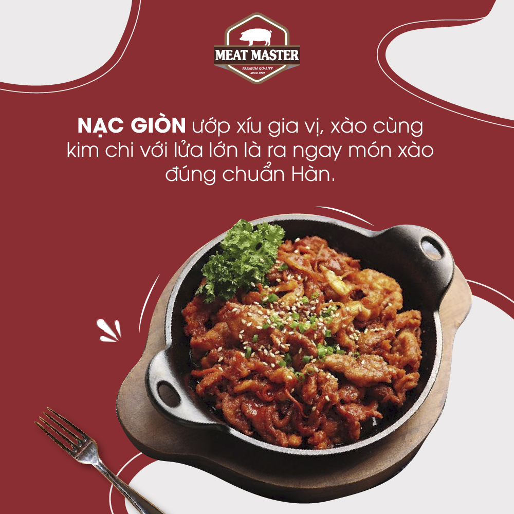 Nạc giòn heo Meat Master - Giao nhanh