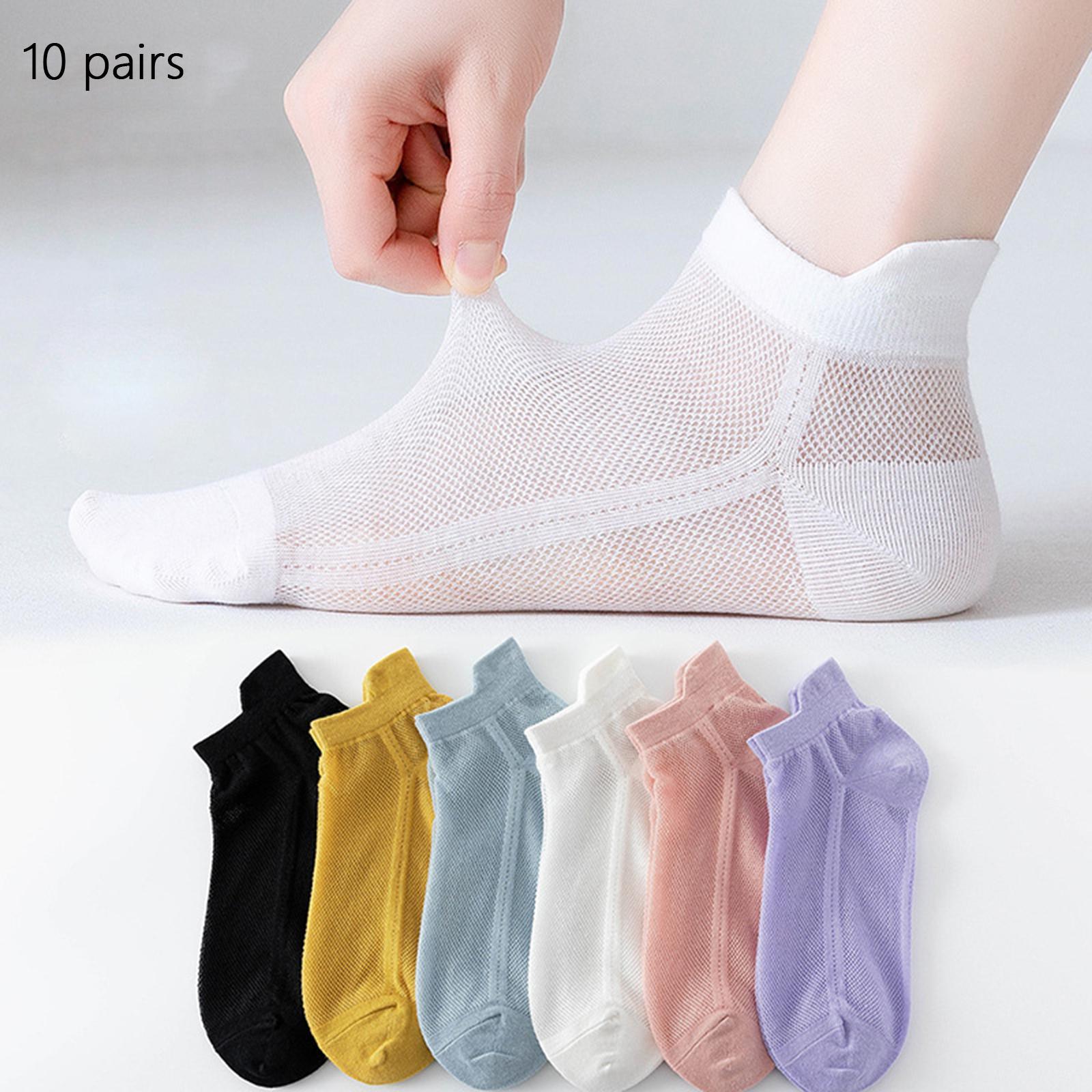 Ankle Boat Socks, Short Socks Hosiery Casual Socks, Multicolour Fashion, Invisible Sock No Show Socks for Outdoor Sports Indoor Trainer