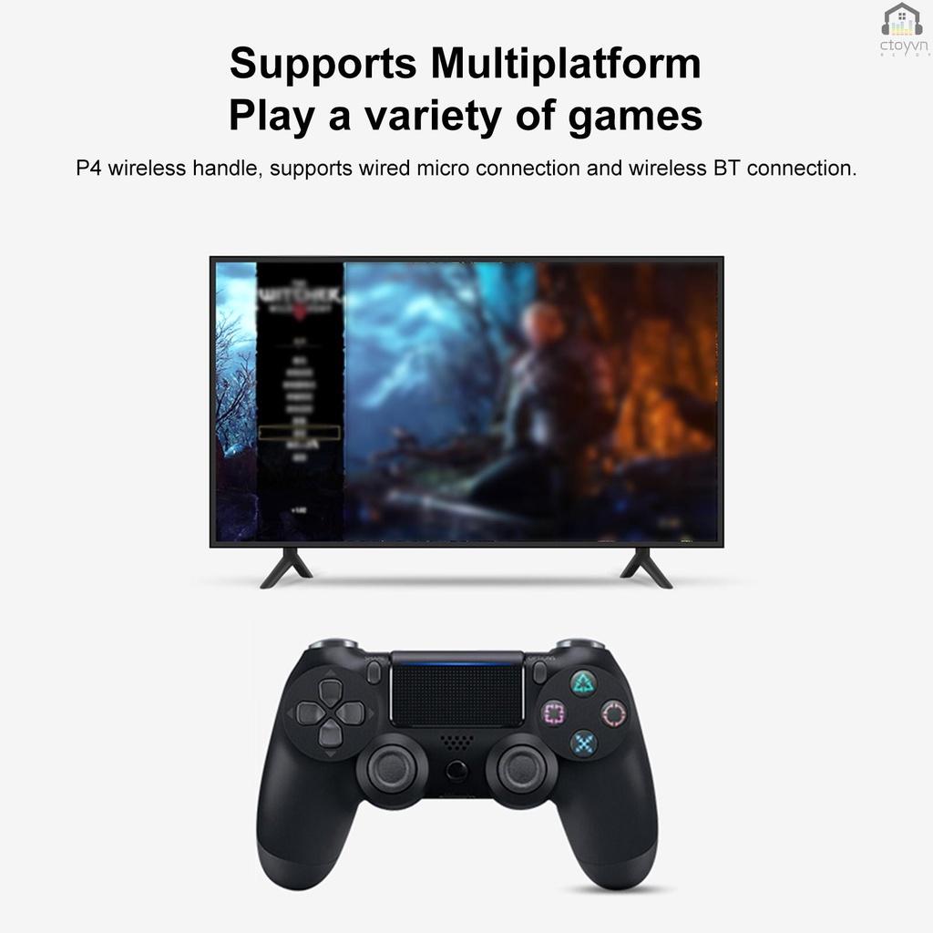 Tay cầm chơi game không dây P4 BT cho PC/P-S-4/PS3