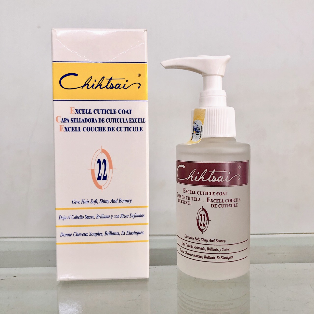 Dầu bóng dưỡng tóc Chihtsai No.22 Excell Curticle Coat 75ml