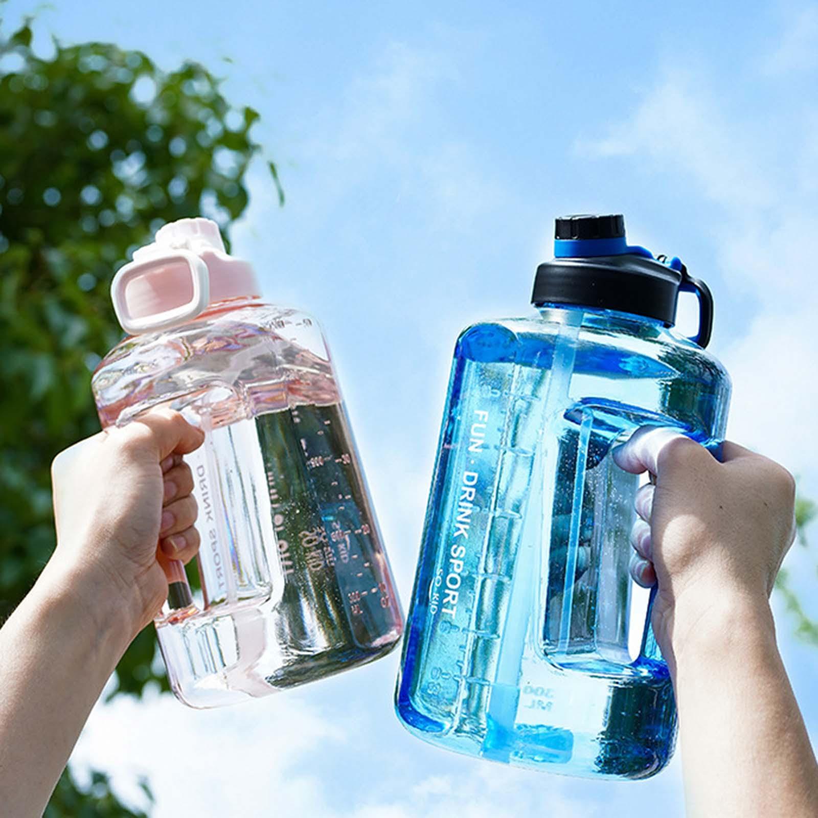 Portable Water Bottle Marker Wide Mouth Drinking for sports Running