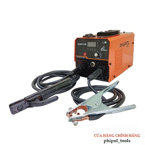 Máy hàn PHIPOL TOOLS MIG 200B không khí điện 220V tặng kèm nhiều phụ kiện, có chế độ hàn MIG/MMA/TIG - Hàng Chính Hãng