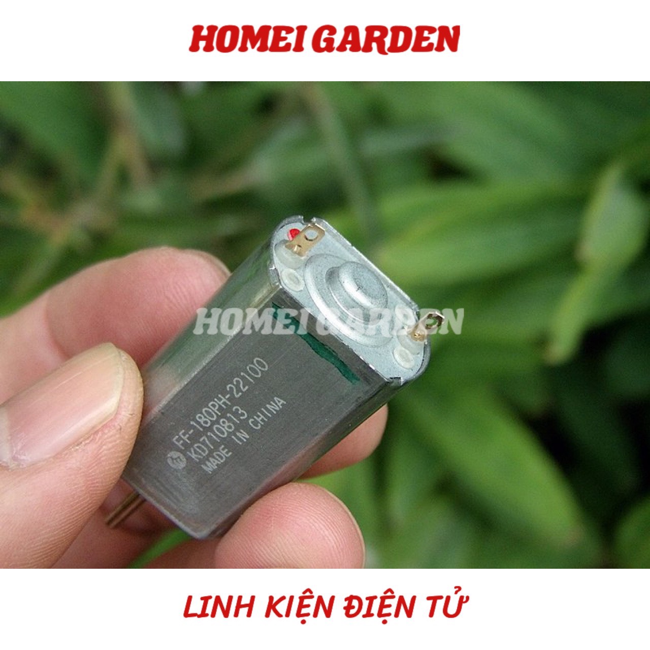 Motor 180PH 6V - 12V mô men xoắn cao tốc độ cao dùng trong máy cạo râu tông đơ cắt tóc - HM0100