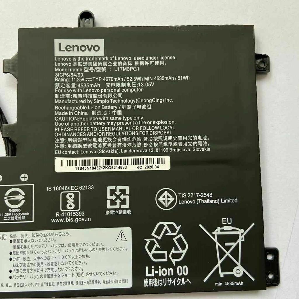 Pin Dùng Cho Laptop Lenovo Legion Y530 Y530 Y530-15ICH Y7000 Y7000P Y540-15IRH Y730 Y740-15ICH Y740-15ICHg L17C3PG2 L17C3PG1 L17M3PG1