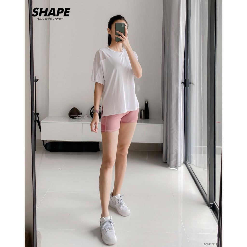 Quần short thể thao Pink lưới dành cho nữ