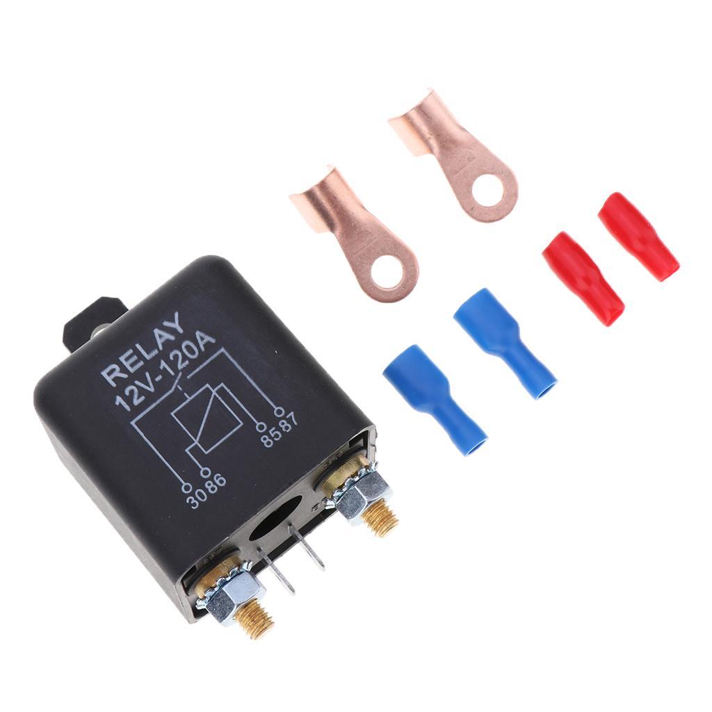 12V 4 Pin Relay Socket Holder Car Switch Starter Automotive Changeover Relay