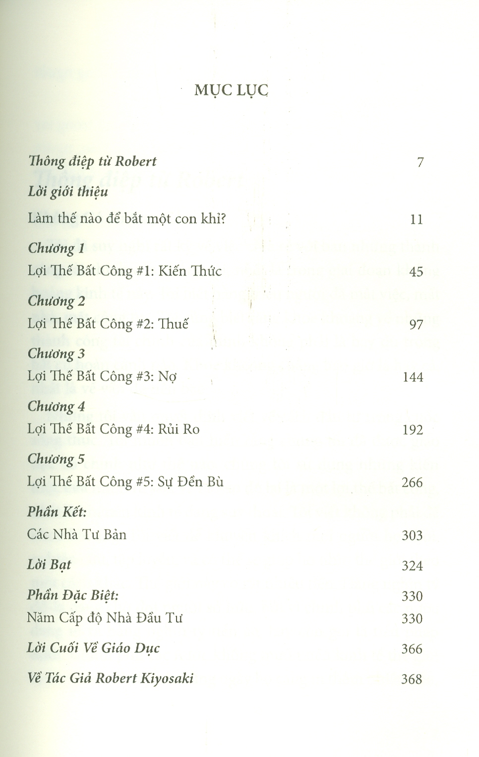 Sách Lợi thế bất công - Sức mạnh của giáo dục tài chính