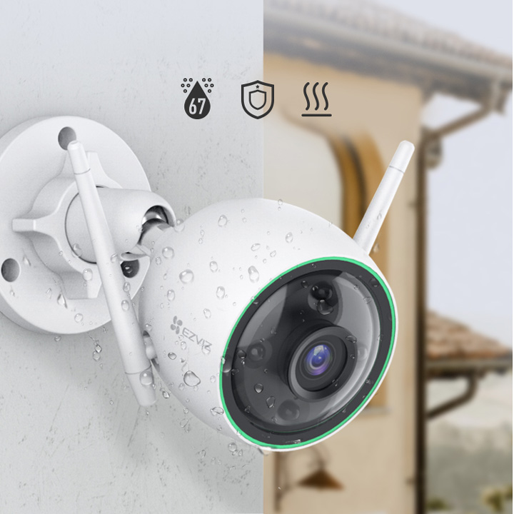 Camera IP Wifi thông minh 2MP ngoài trời EZVIZ C3N hàng chính hãng Nhà An Toàn