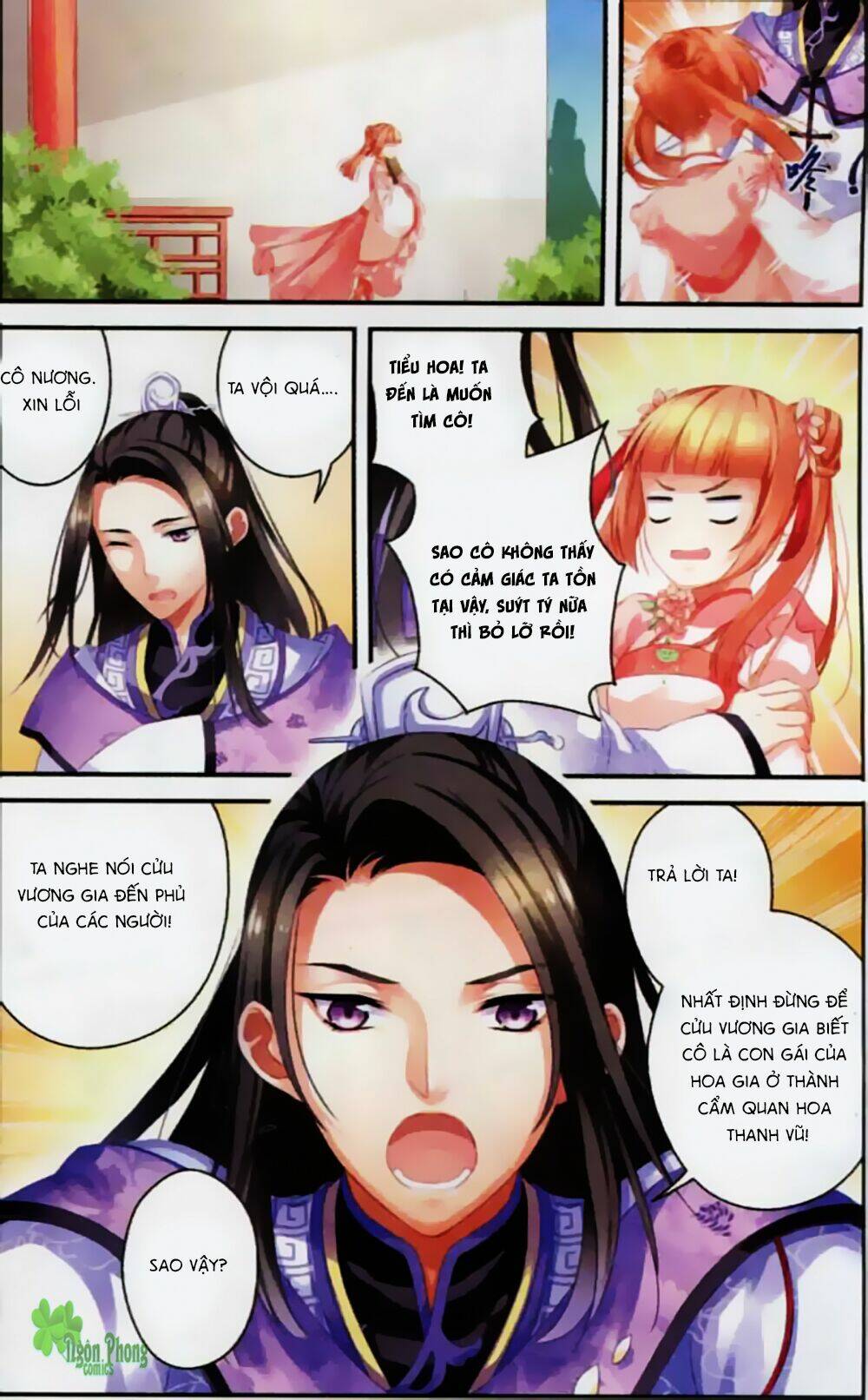 hoa gia hỉ sự chapter 3 18