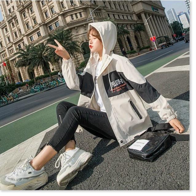 ÁO KHOÁC KAKI HỘP NỮ FORM RỘNG
