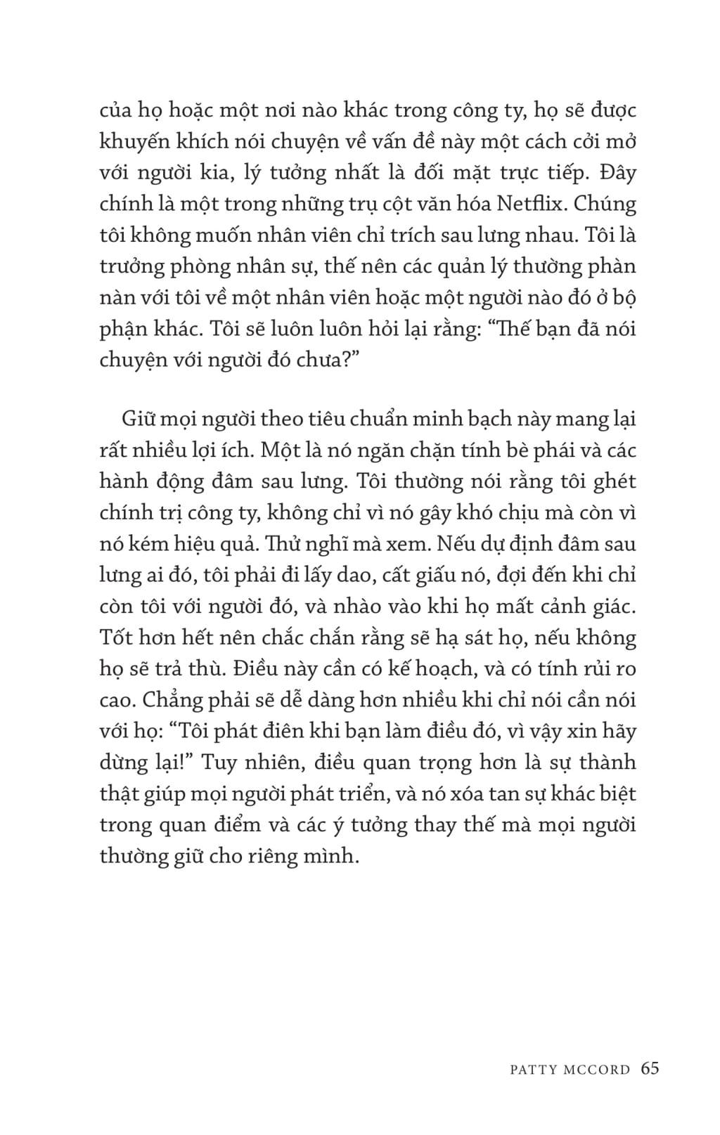 Sách Cách Netflix Xây Dựng Con Người: Sức Mạnh Của Văn Hóa Tự Do Và Trách Nhiệm