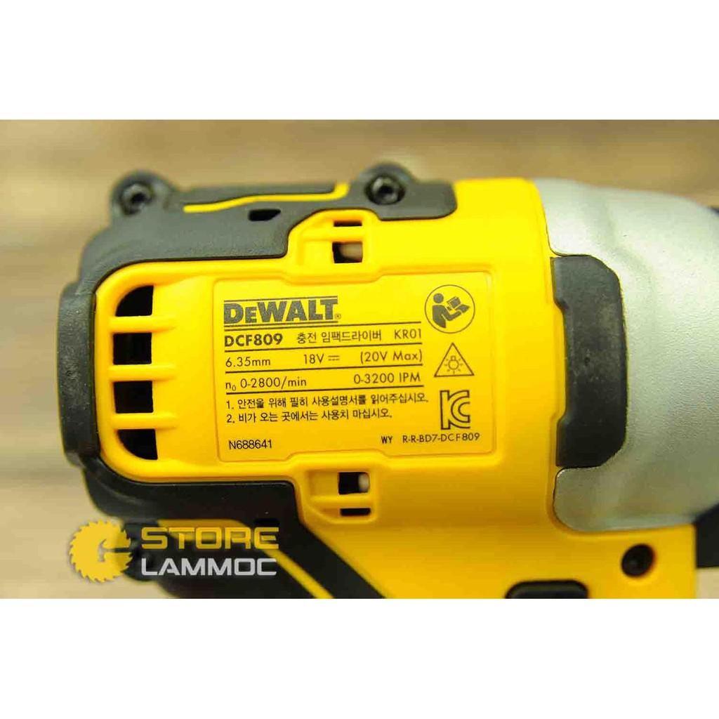 Máy vặn vít dùng pin DeWALT 20V Max DCF809P2