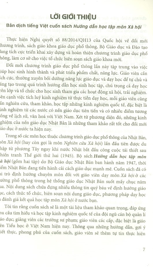 Hướng Dẫn Học Tập Môn Xã Hội - Tập 1