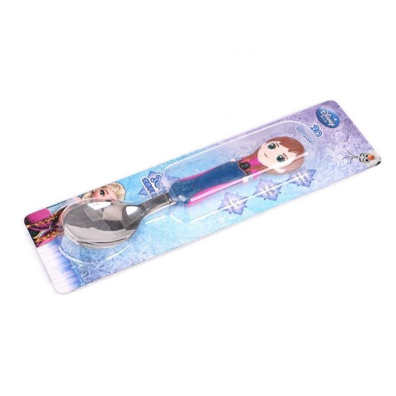 Bộ Thìa + Dĩa siêu xinh cho bé hàng DlSNEY , hình nổi 3D siêu đẹp , inox 304 an toàn cho bé