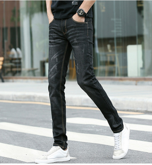 Quần jeans Nam Titishop QJ277 Wax Co giãn