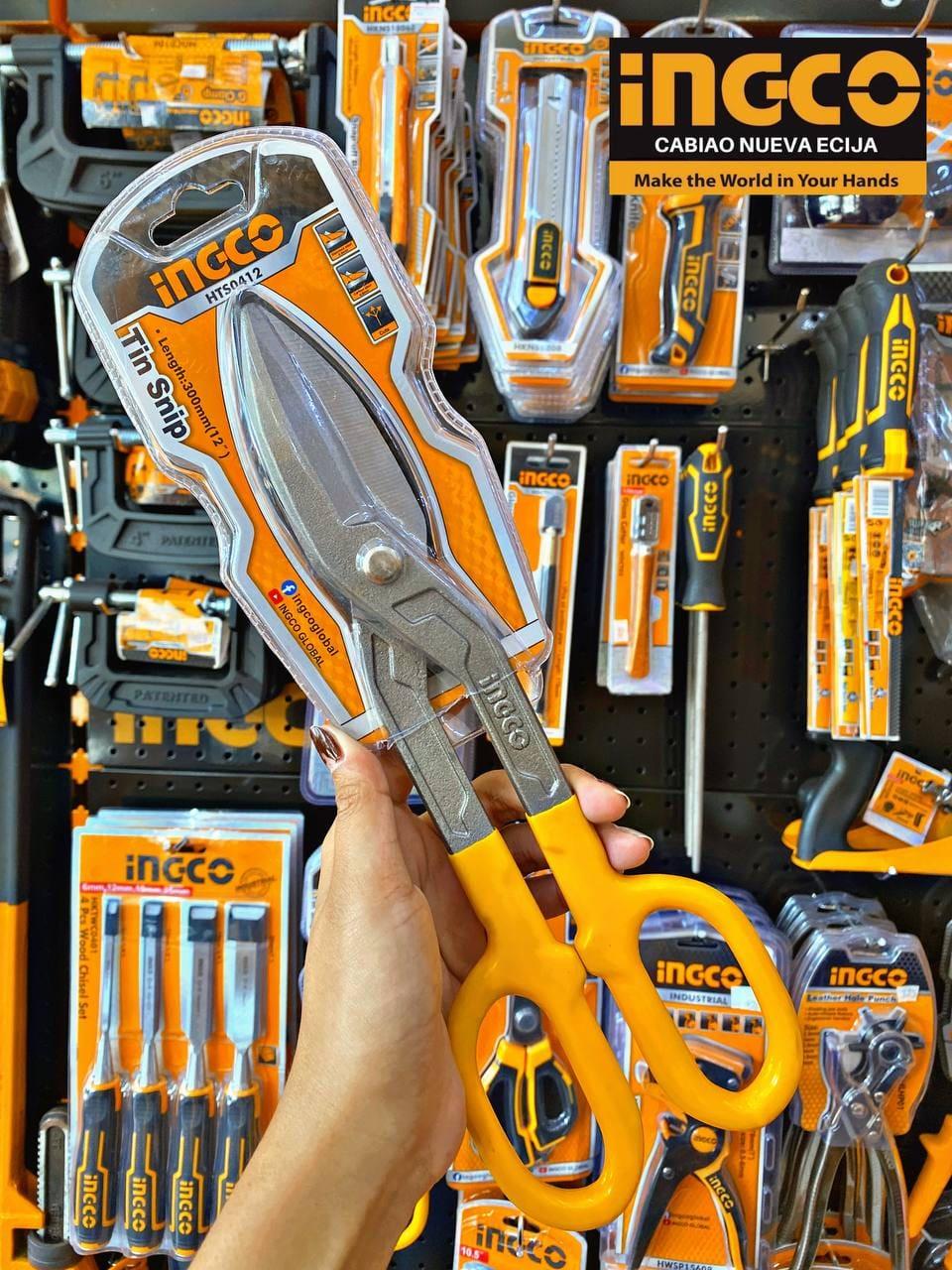 KÉO CẮT TÔN 10&quot;, 12&quot; INGCO  - HÀNG CHÍNH HÃNG