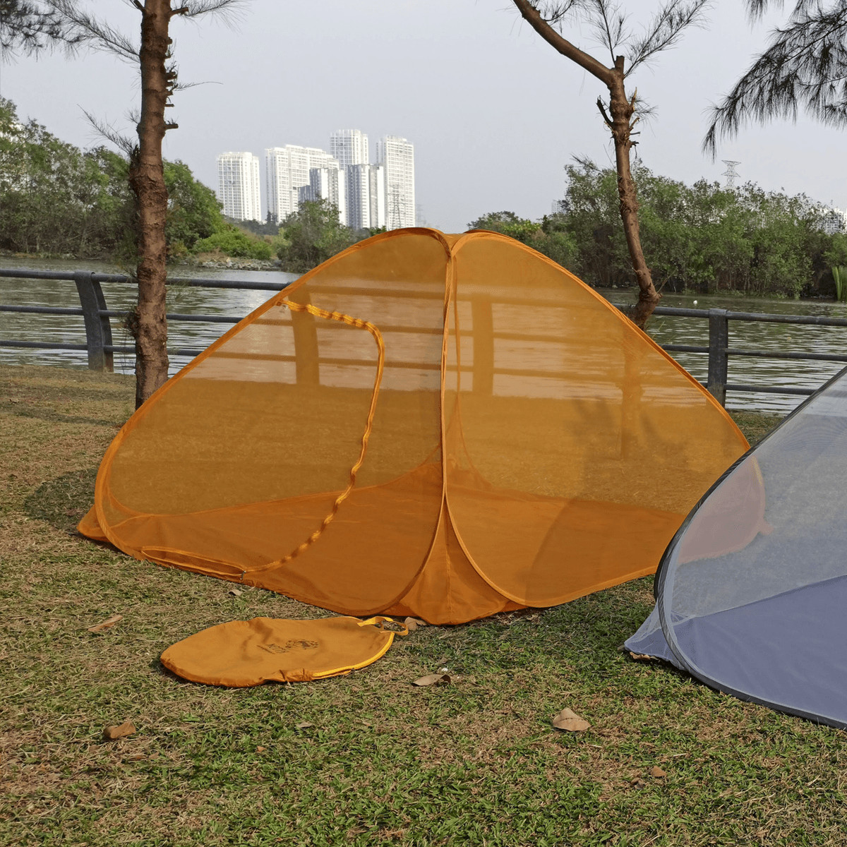 Mùng / Màn Ngủ Tự Bung 2 Mét Vuông - Dành cho 2 - 4 Người Size Lớn