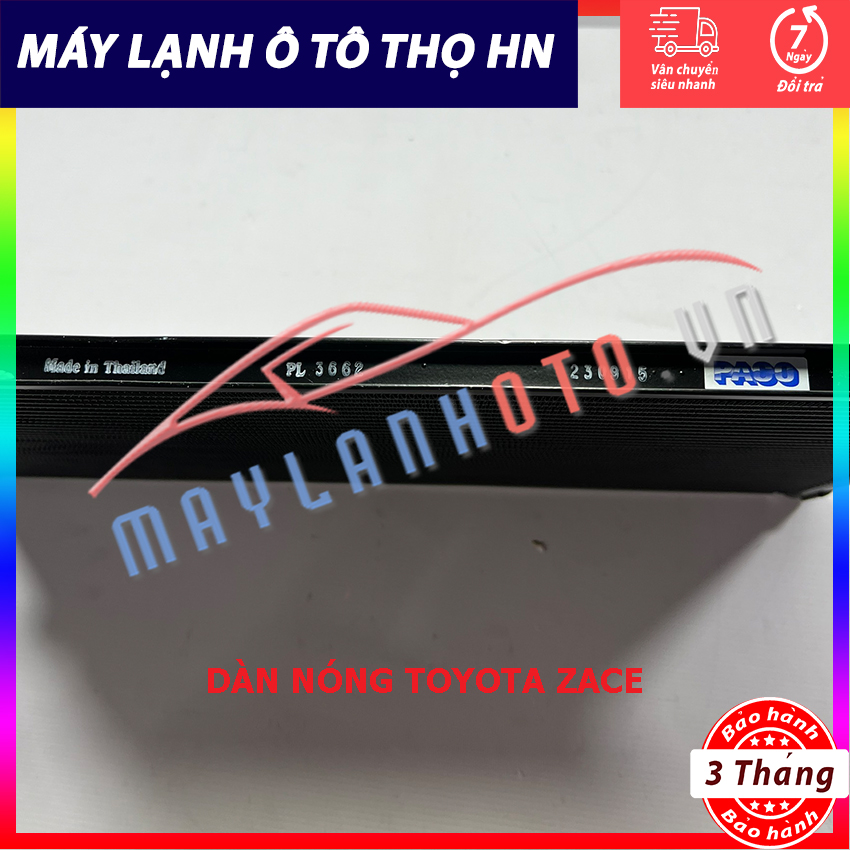 Dàn nóng Toyota Zace 1.8 Hàng xịn Thái Lan