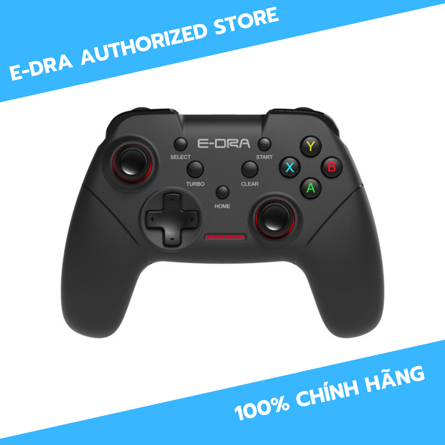 Tay cầm chơi game E-DRA EGP7602 - Hàng chính hãng