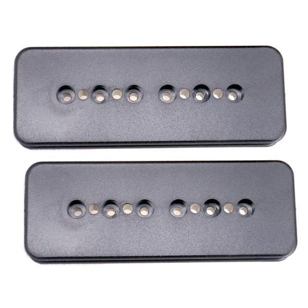 2X Electric Guitar Pickup Humbucker Slug Bobbin Cover 50/52mm for P90 Pickups