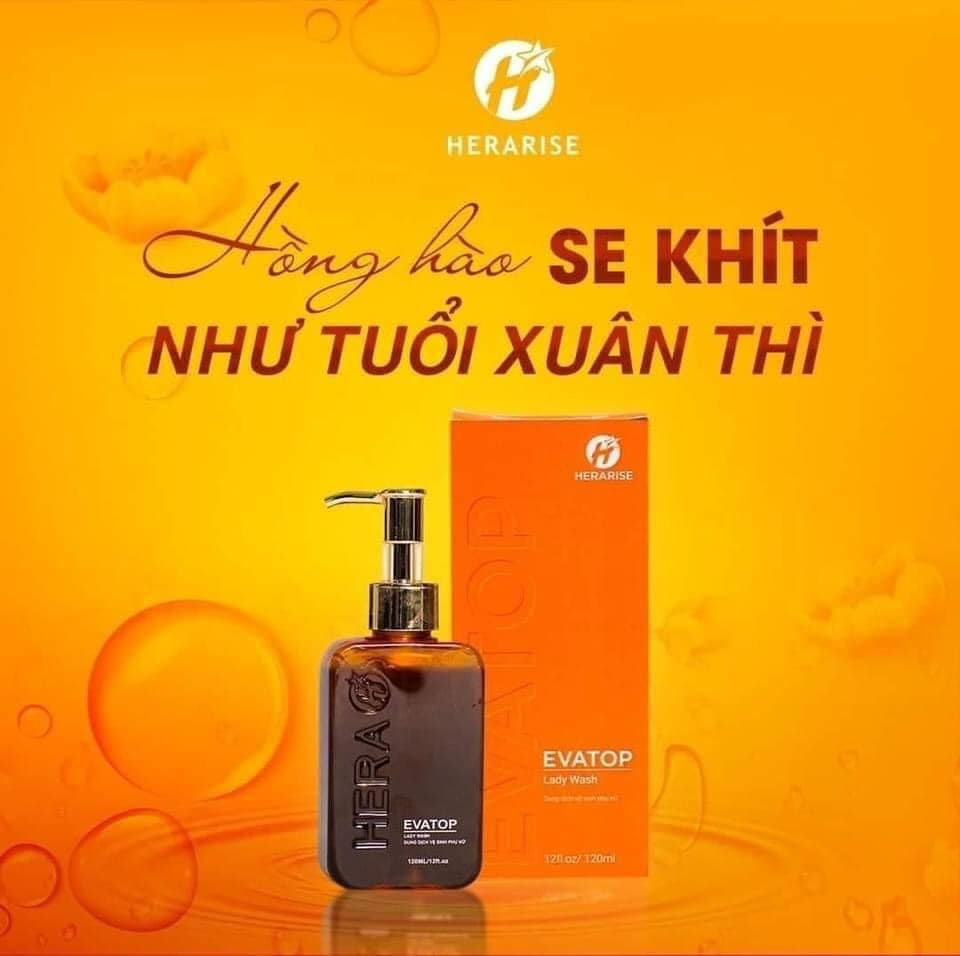 Dung dịch vệ sinh phụ nữ Hera Evatop 120ml