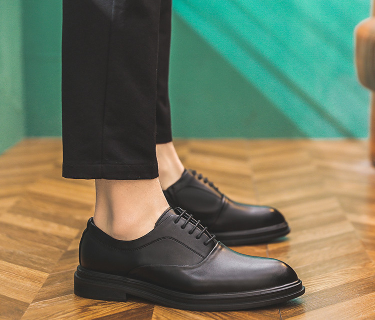 Giày Tây Oxford SCL Black