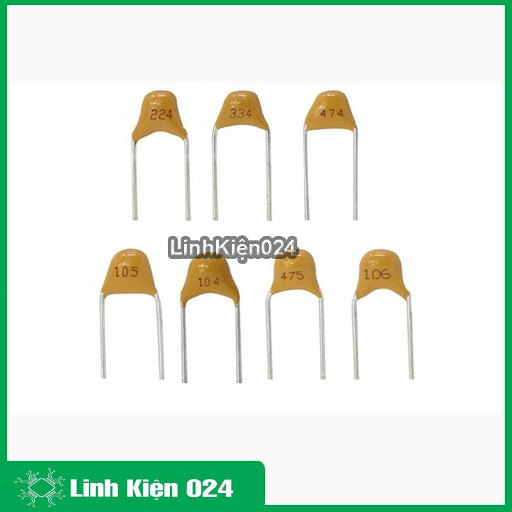 Tụ Gốm Vàng 50V Loại Tốt
