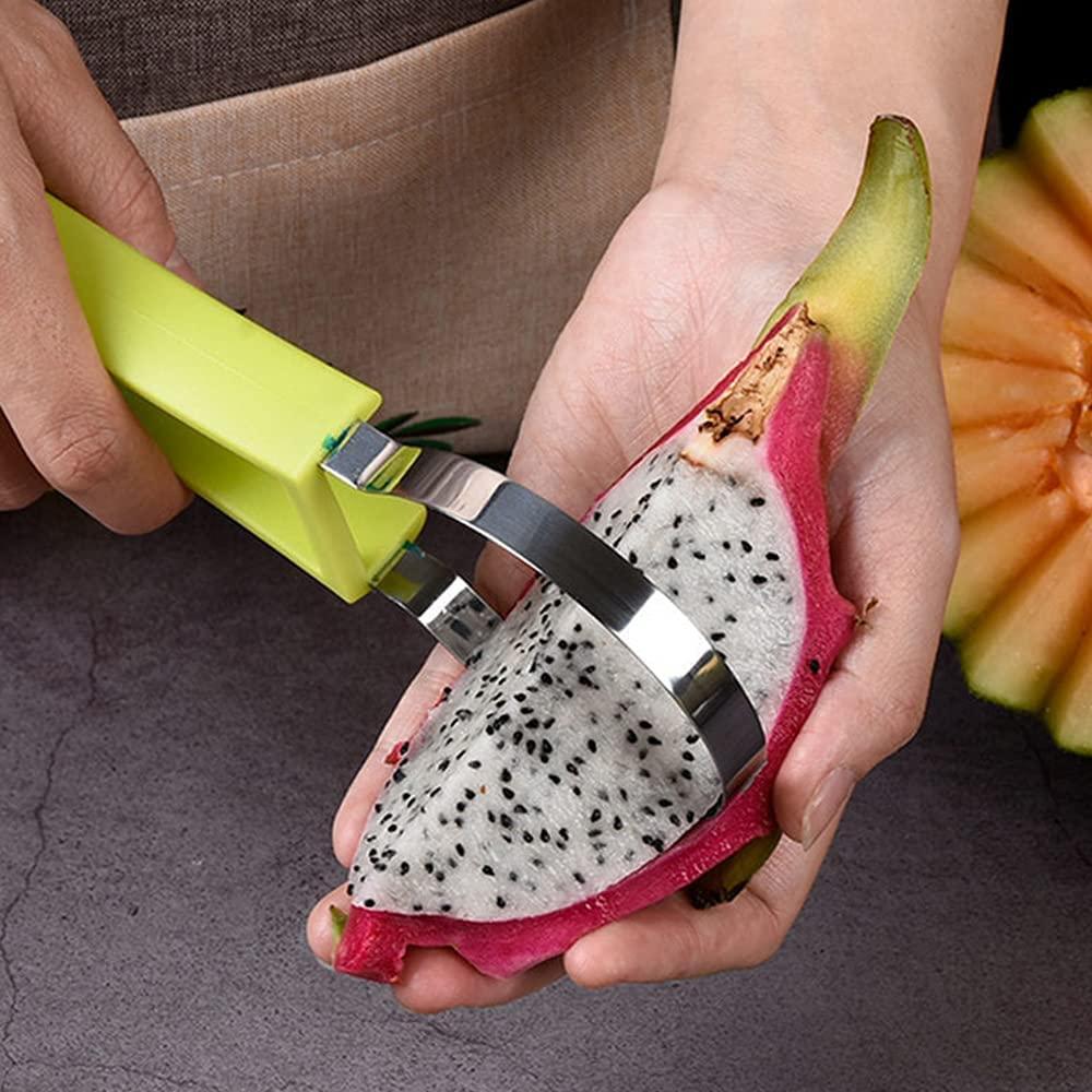 Bộ Dụng Cụ Cắt Trái Cây Cắt Dưa Hấu Bằng Thép Không Gỉ 4 Trong 1 Chuyên Nghiệp