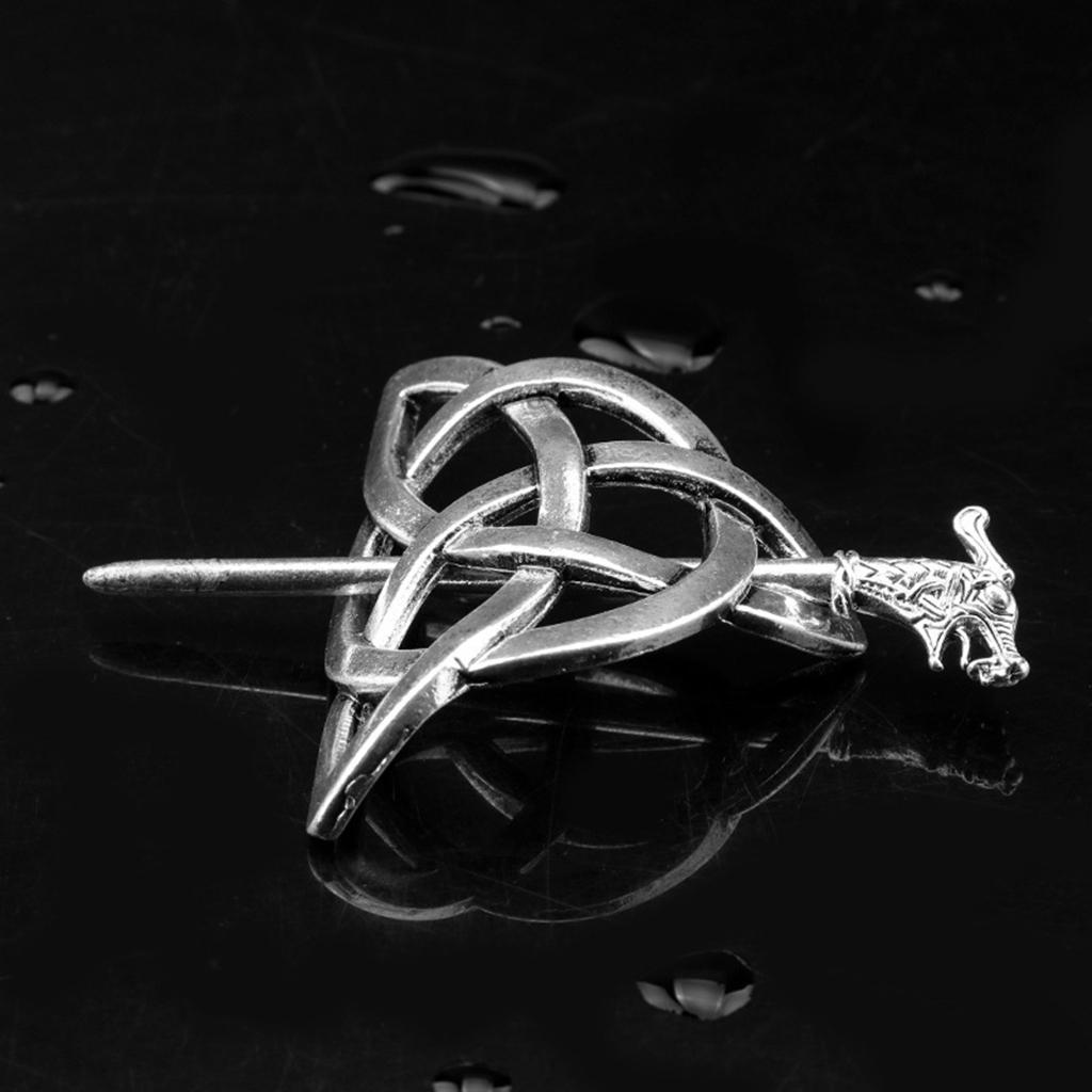 Men Knots Barrette pins Dragon Ornament
