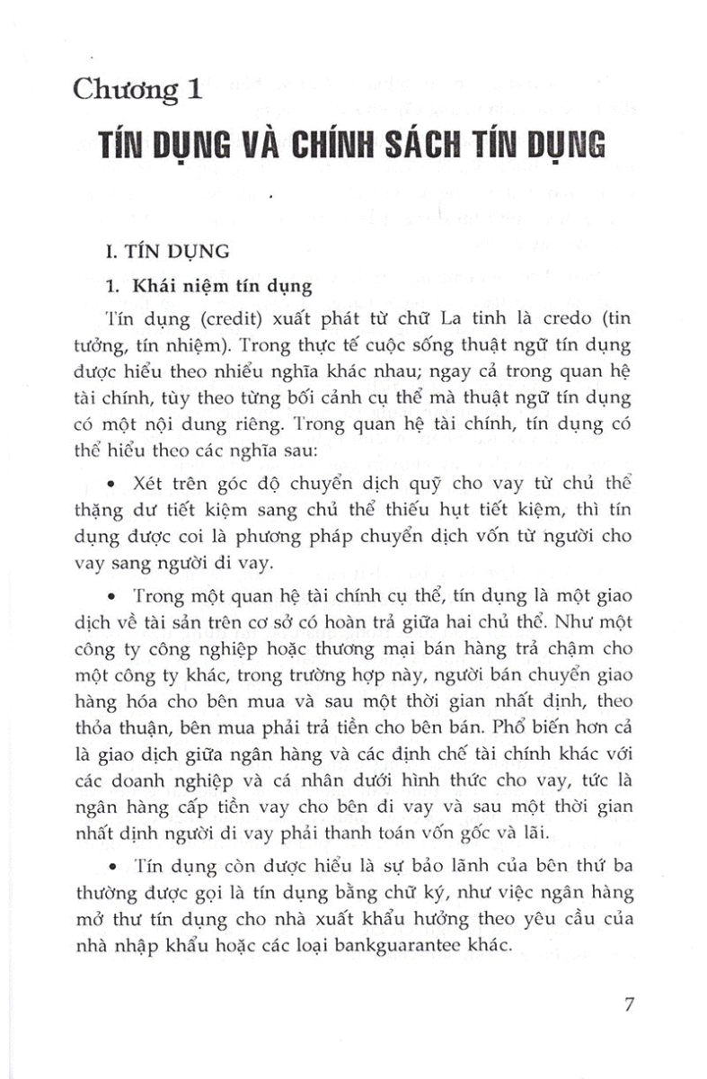 Tín Dụng Ngân Hàng (Lê Văn Tề)_KT