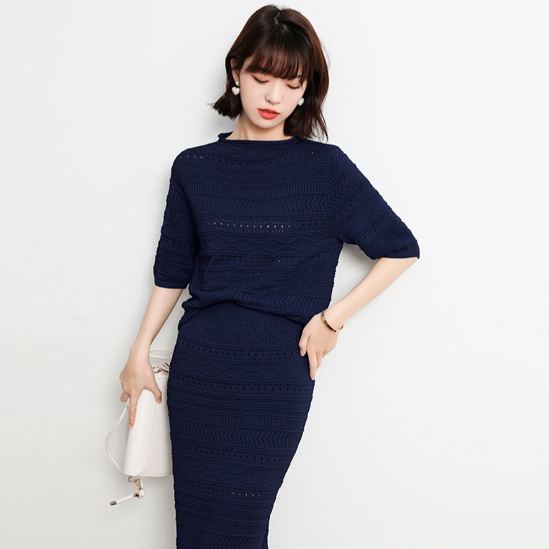 Set Đầm Len Đuôi Cá Công Sở Thanh Lịch AL115 - Hàng Quảng Châu Cao Cấp